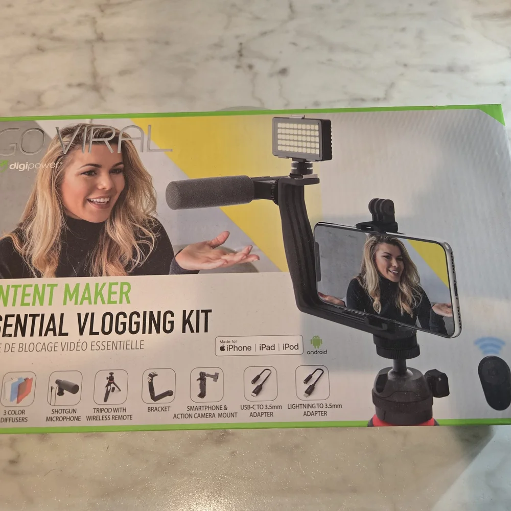 GoViral Vlogging Kit - Black
